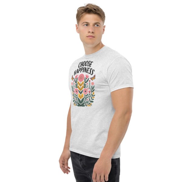 Choose Happiness Floral Design Unisex classic tee - Image 16