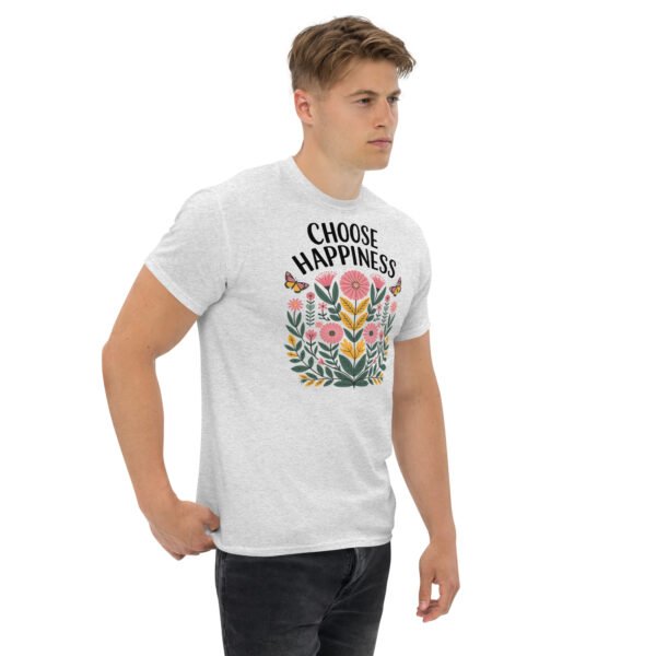 Choose Happiness Floral Design Unisex classic tee - Image 18