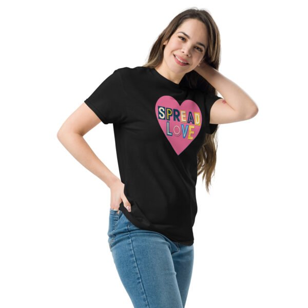 Spread Love Heart Design Unisex classic tee - Image 6