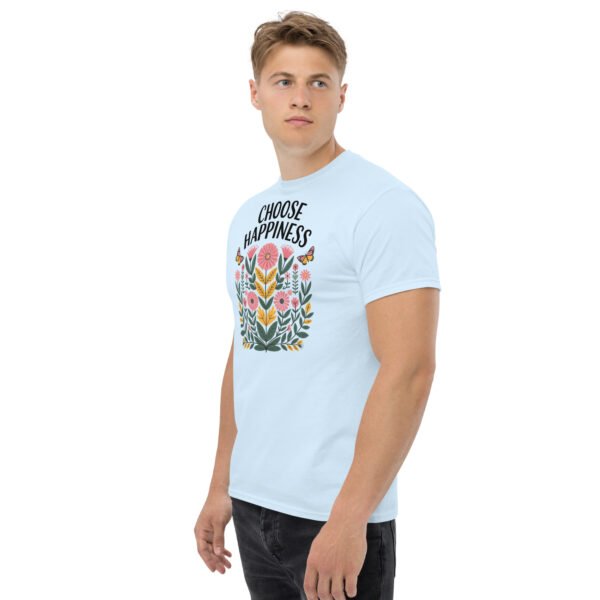 Choose Happiness Floral Design Unisex classic tee - Image 11