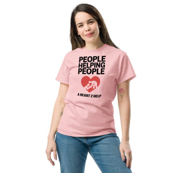 People Helping People - A Heart 2 Help Unisex classic tee - Image 2