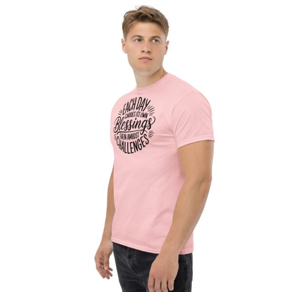 Each Day Carries Its Own Blessings Unisex classic tee - Image 5