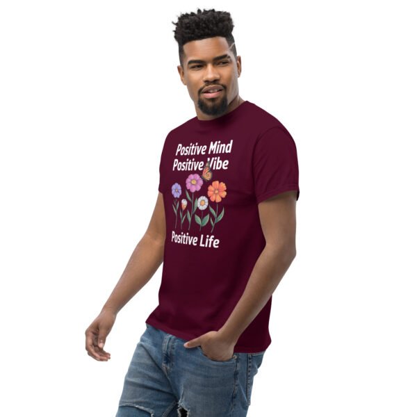 Positive Mind, Positive Vibe, Positive Life Unisex classic tee - Image 7