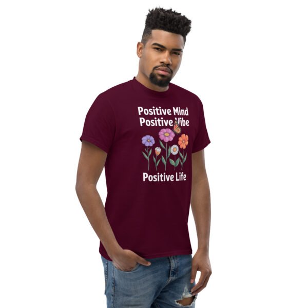 Positive Mind, Positive Vibe, Positive Life Unisex classic tee - Image 9