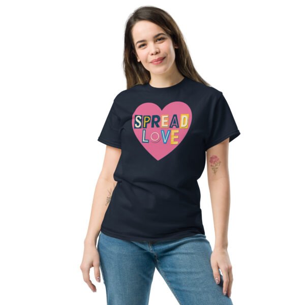 Spread Love Heart Design Unisex classic tee