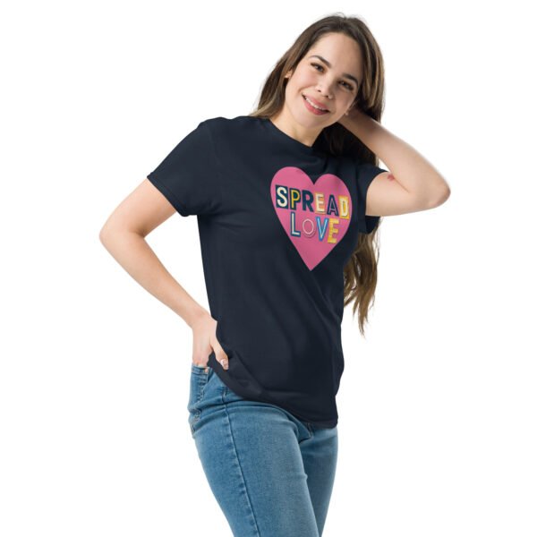 Spread Love Heart Design Unisex classic tee - Image 8