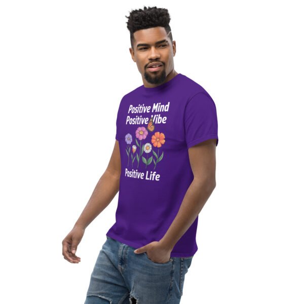 Positive Mind, Positive Vibe, Positive Life Unisex classic tee - Image 30