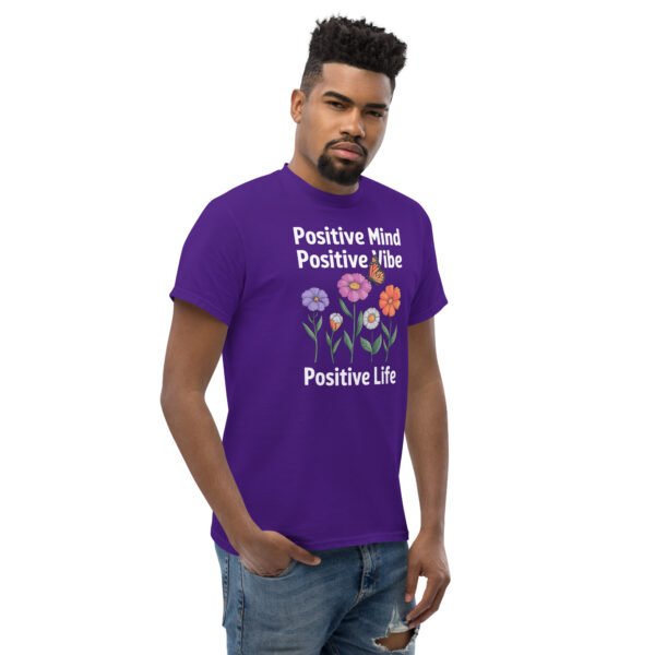 Positive Mind, Positive Vibe, Positive Life Unisex classic tee - Image 32