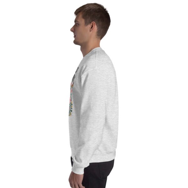 Choose Happiness Floral Design Unisex Sweatshirt - Image 15