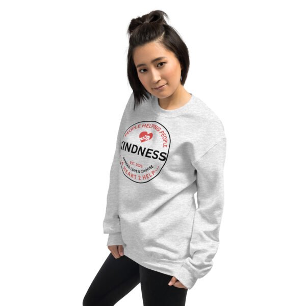 People Helping People - A Heart 2 Help Unisex Sweatshirt - Image 17