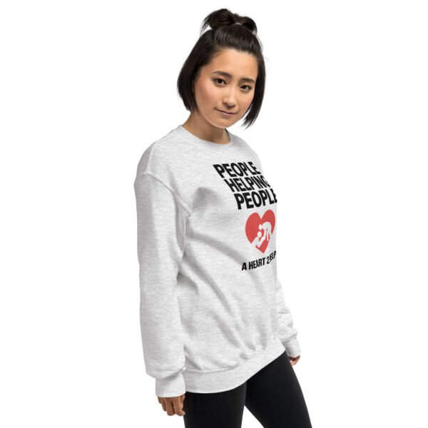 People Helping People - A Heart 2 Help Unisex Sweatshirt - Image 19