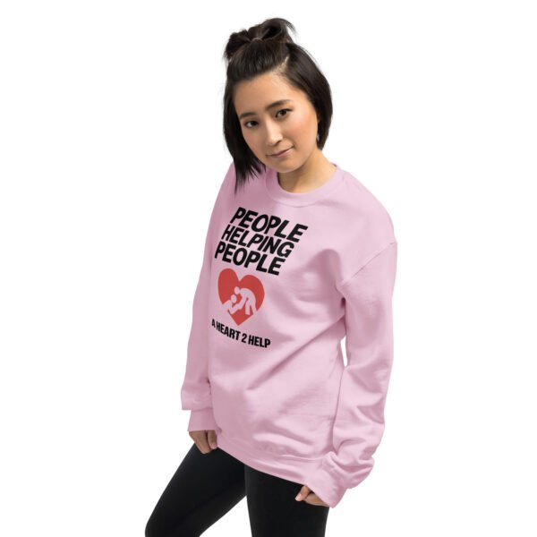People Helping People - A Heart 2 Help Unisex Sweatshirt - Image 11