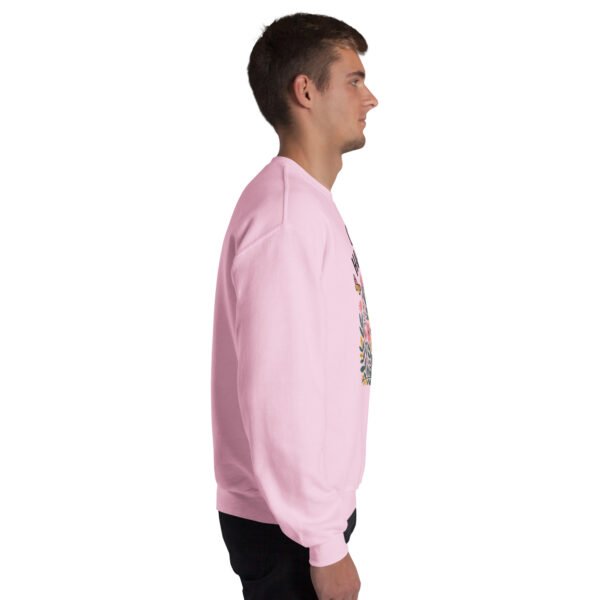 Choose Happiness Floral Design Unisex Sweatshirt - Image 11