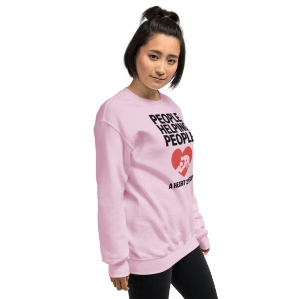 People Helping People - A Heart 2 Help Unisex Sweatshirt - Image 13
