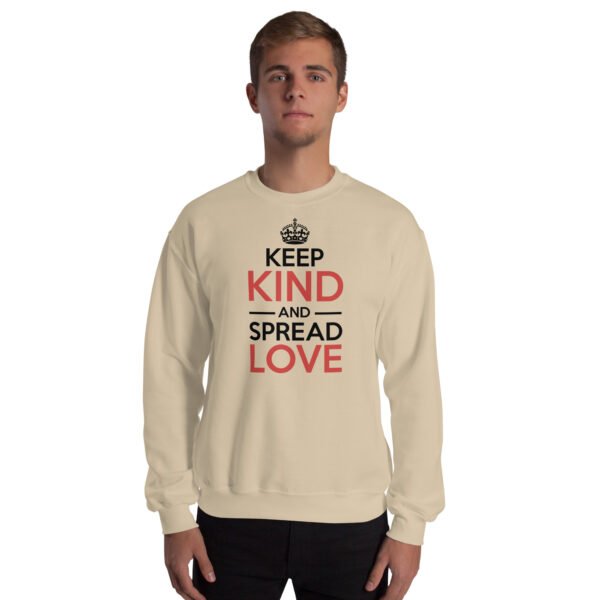 Keep Kind and Spread Love Unisex Sweatshirt - Image 2