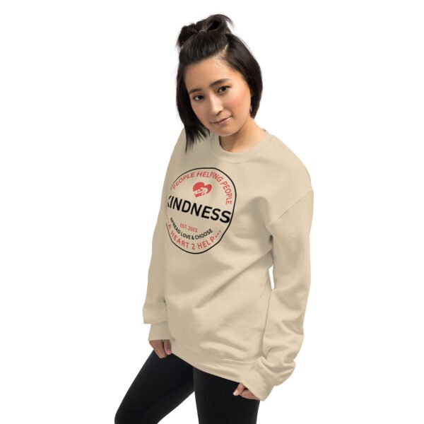 People Helping People - A Heart 2 Help Unisex Sweatshirt - Image 5