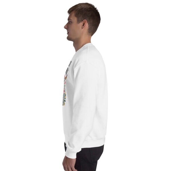 Choose Happiness Floral Design Unisex Sweatshirt - Image 21
