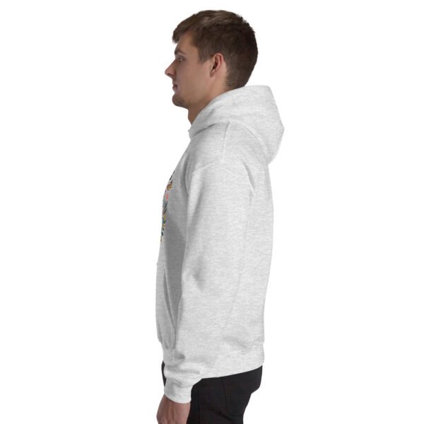 Choose Happiness Floral Design Unisex Hoodie - Image 15