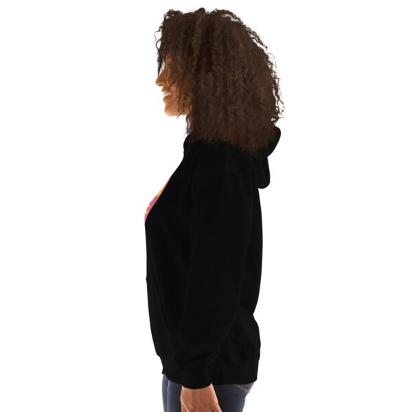 Spread Love Heart Design Unisex Hoodie - Image 3