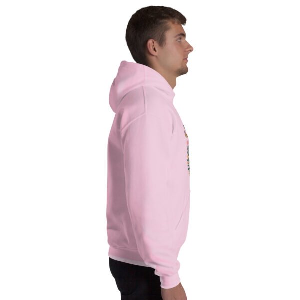 Choose Happiness Floral Design Unisex Hoodie - Image 12