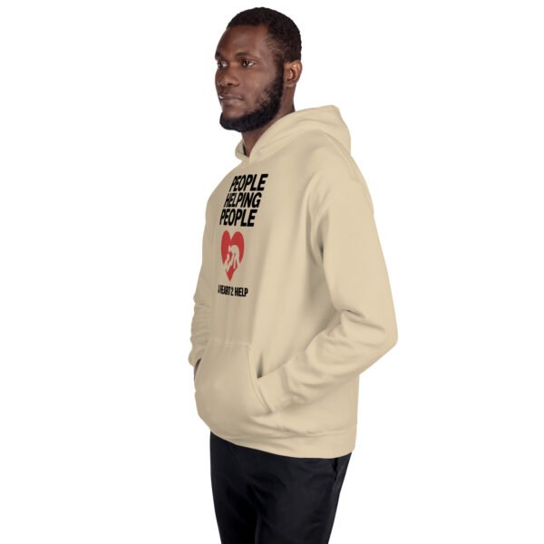 People Helping People - A Heart 2 Help Unisex Hoodie - Image 6