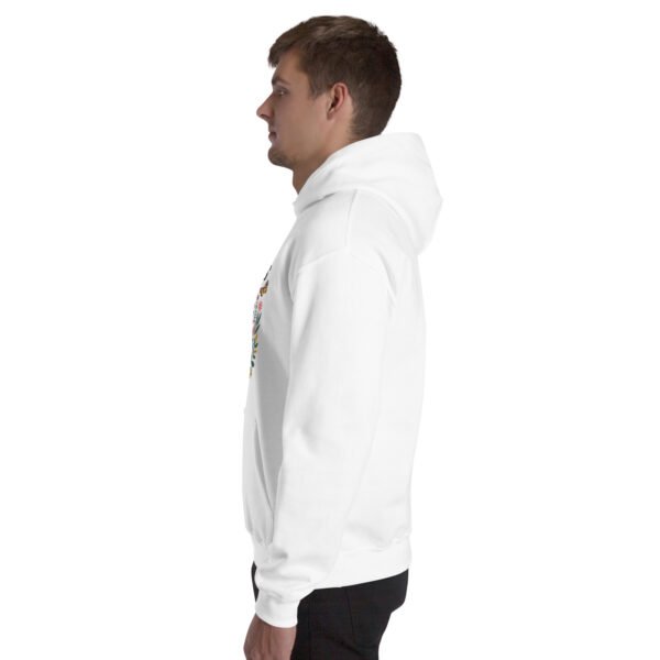 Choose Happiness Floral Design Unisex Hoodie - Image 21
