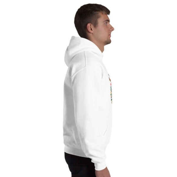 Choose Happiness Floral Design Unisex Hoodie - Image 23