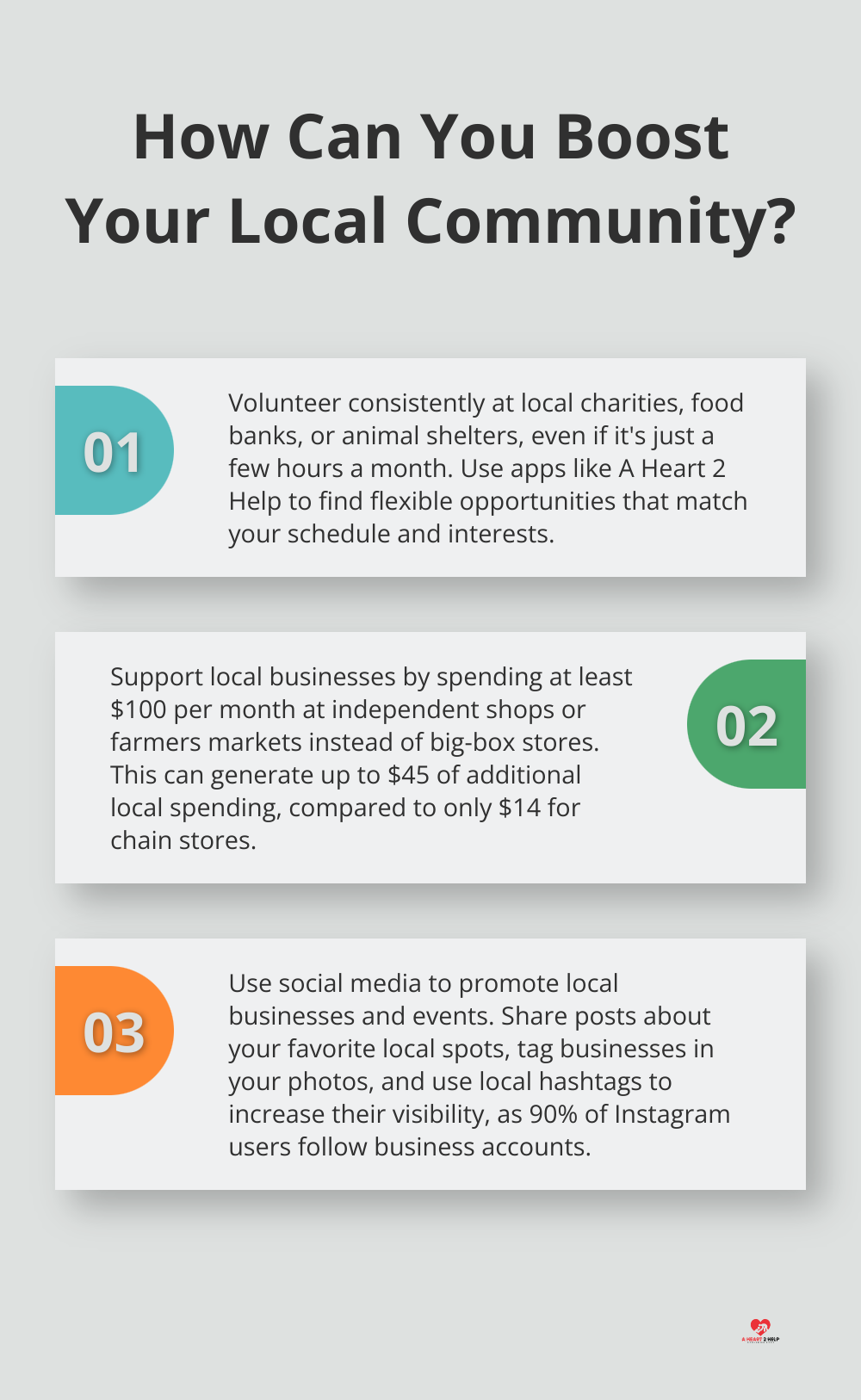 Fact - How Can You Boost Your Local Community?