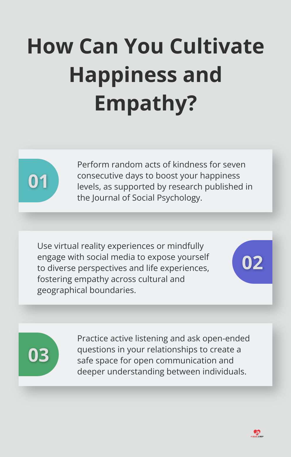 Infographic: How Can You Cultivate Happiness and Empathy? - compassion kindness empathy quotes
