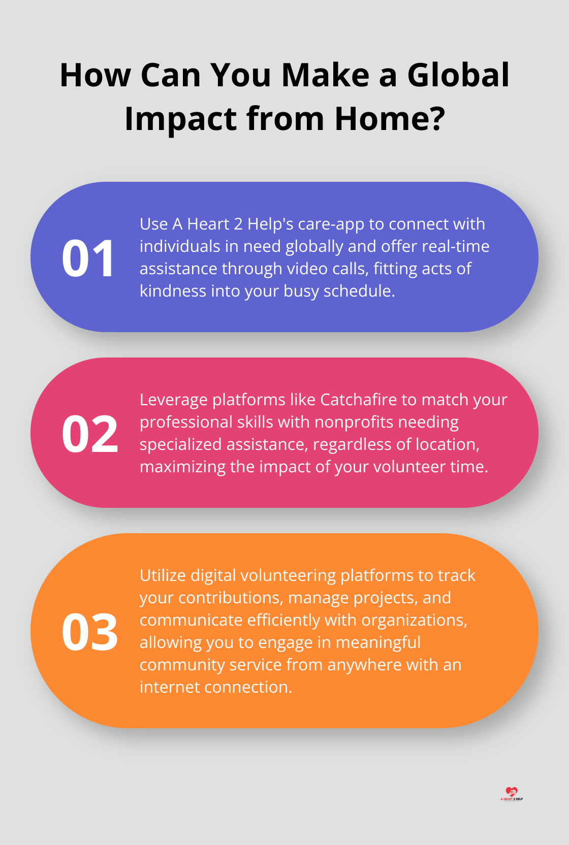 Infographic: How Can You Make a Global Impact from Home?