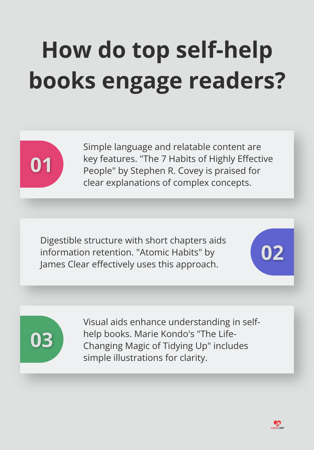 Infographic: How do top self-help books engage readers?