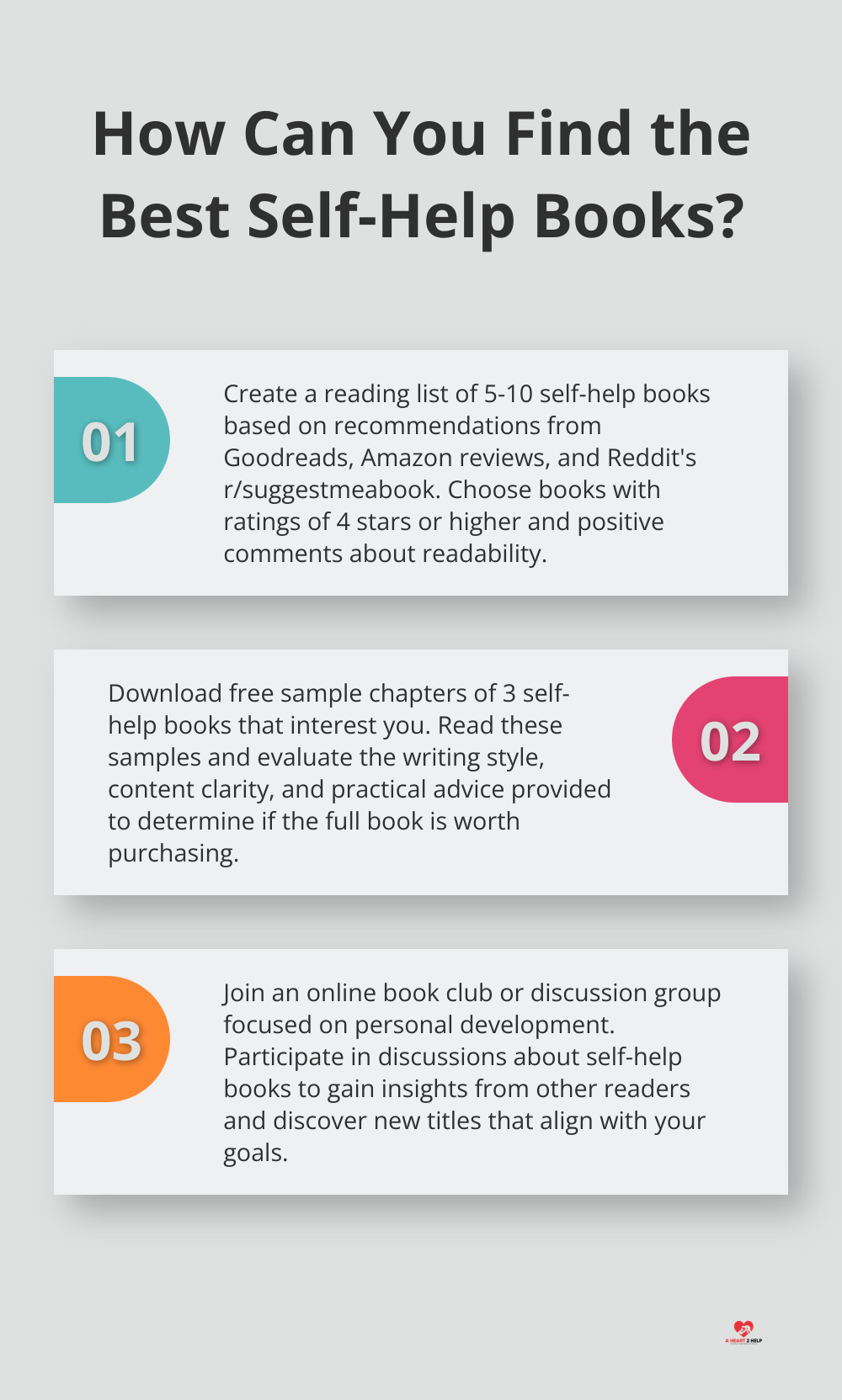 Infographic: How Can You Find the Best Self-Help Books? - easy read self help books