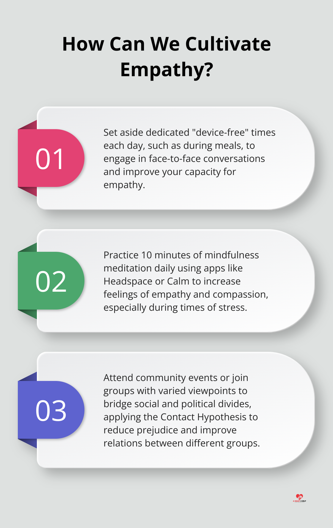 Infographic: How Can We Cultivate Empathy? - importance of empathy and kindness
